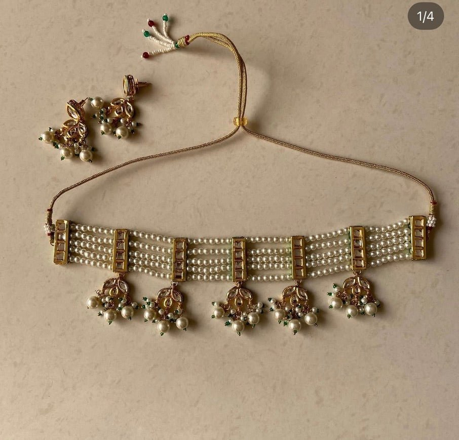 • Clothing: Embroidered/Printed suit for women - Made of best quality fabric - lawn or linen or chiffon - pure silk - Available at Najma Designs & Co. • Jewelry: Gold - plated stud earrings for