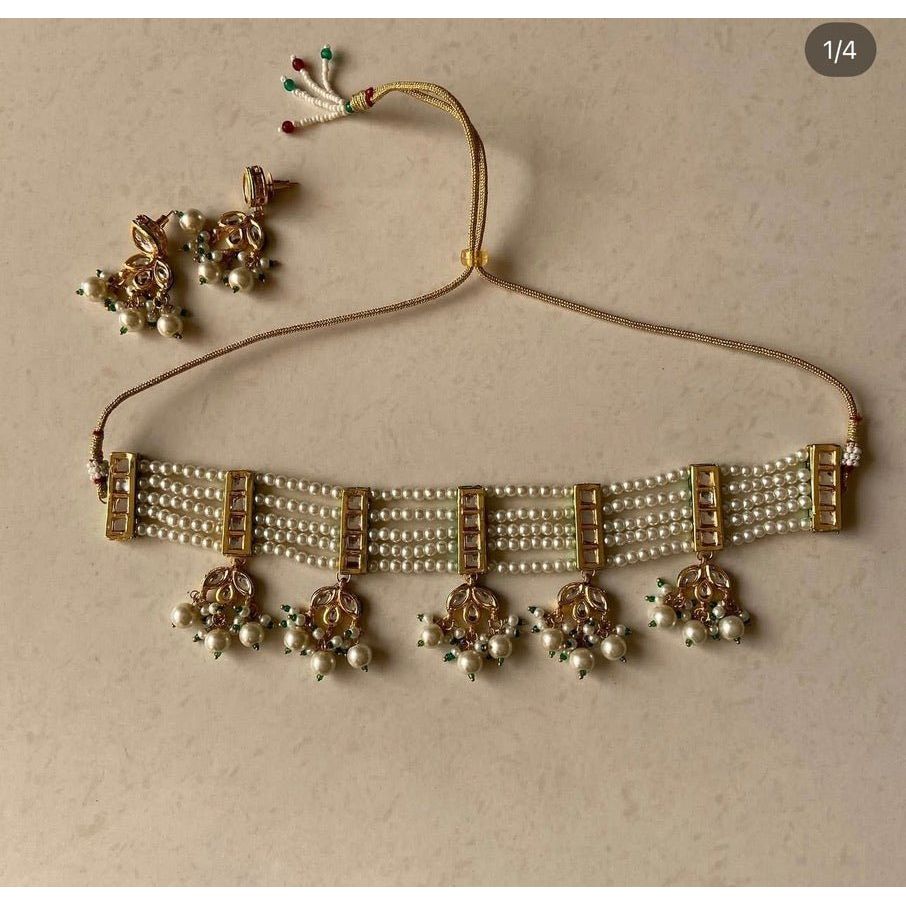 • Clothing: Embroidered/Printed suit for women - Made of best quality fabric - lawn or linen or chiffon - pure silk - Available at Najma Designs & Co. • Jewelry: Gold - plated stud earrings for