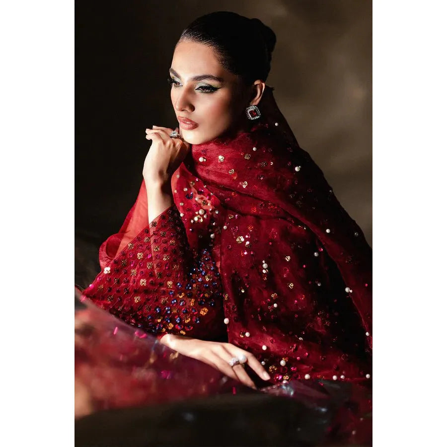 • Clothing: Embroidered/Printed suit for women - Made of best quality fabric - lawn or linen or chiffon - pure silk - Available at Najma Designs & Co. • Jewelry: Gold - plated stud earrings for