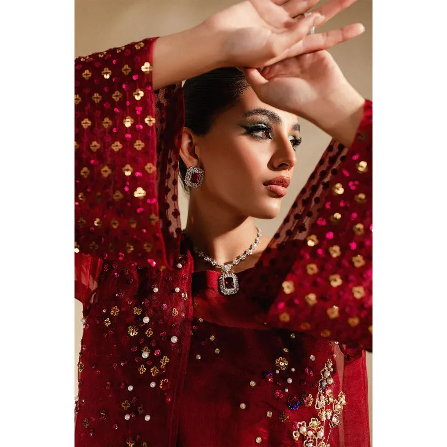 • Clothing: Embroidered/Printed suit for women - Made of best quality fabric - lawn or linen or chiffon - pure silk - Available at Najma Designs & Co. • Jewelry: Gold - plated stud earrings for