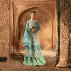 • Clothing: Embroidered/Printed suit for women - Made of best quality fabric - lawn or linen or chiffon - pure silk - Available at Najma Designs & Co. • Jewelry: Gold - plated stud earrings for