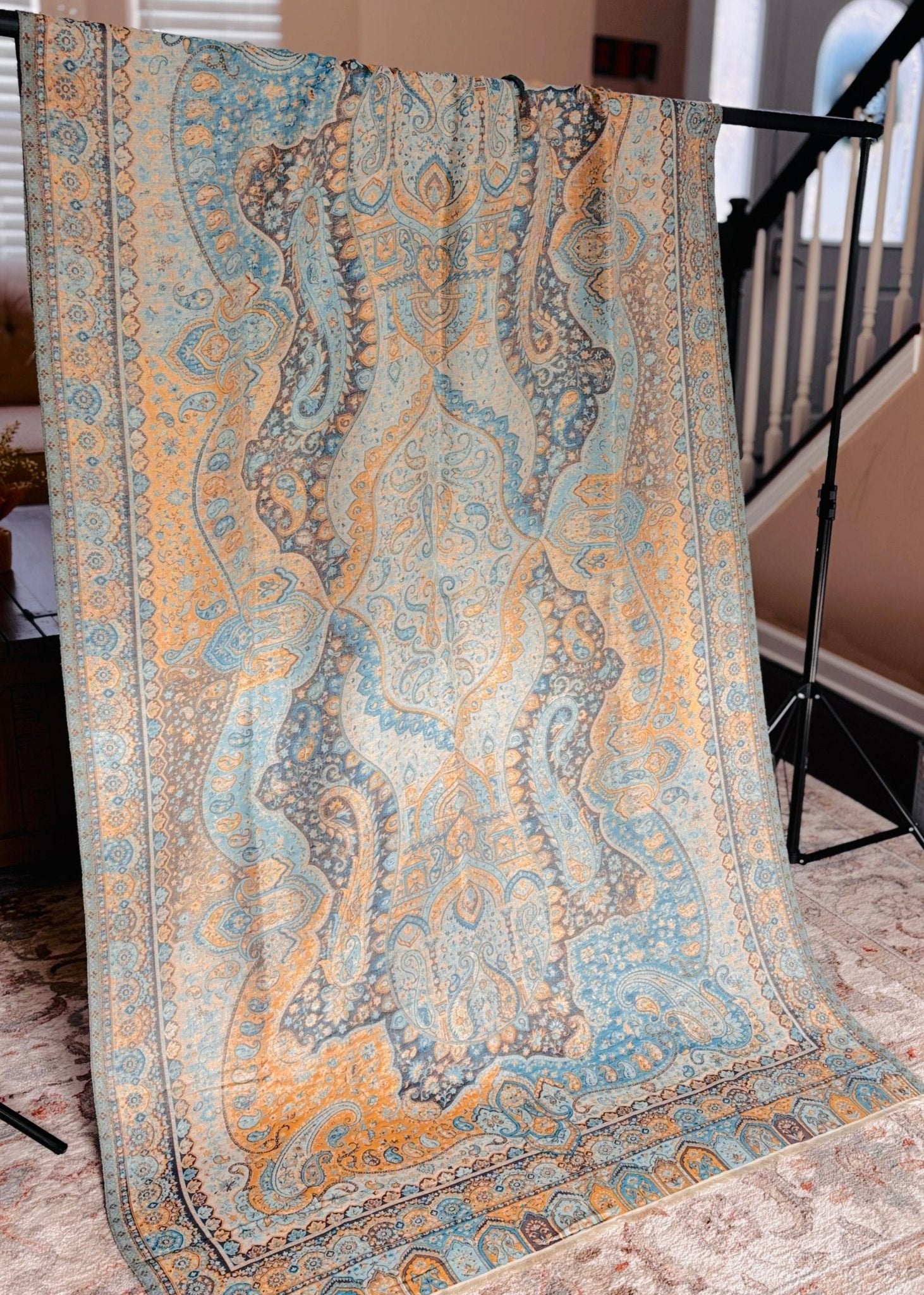 • Clothing: Embroidered/Printed suit for women - Made of best quality fabric - lawn or linen or chiffon - pure silk - Available at Najma Designs & Co. • Jewelry: Gold - plated stud earrings for