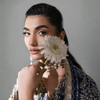 • Clothing: Embroidered/Printed suit for women - Made of best quality fabric - lawn or linen or chiffon - pure silk - Available at Najma Designs & Co. • Jewelry: Gold - plated stud earrings for