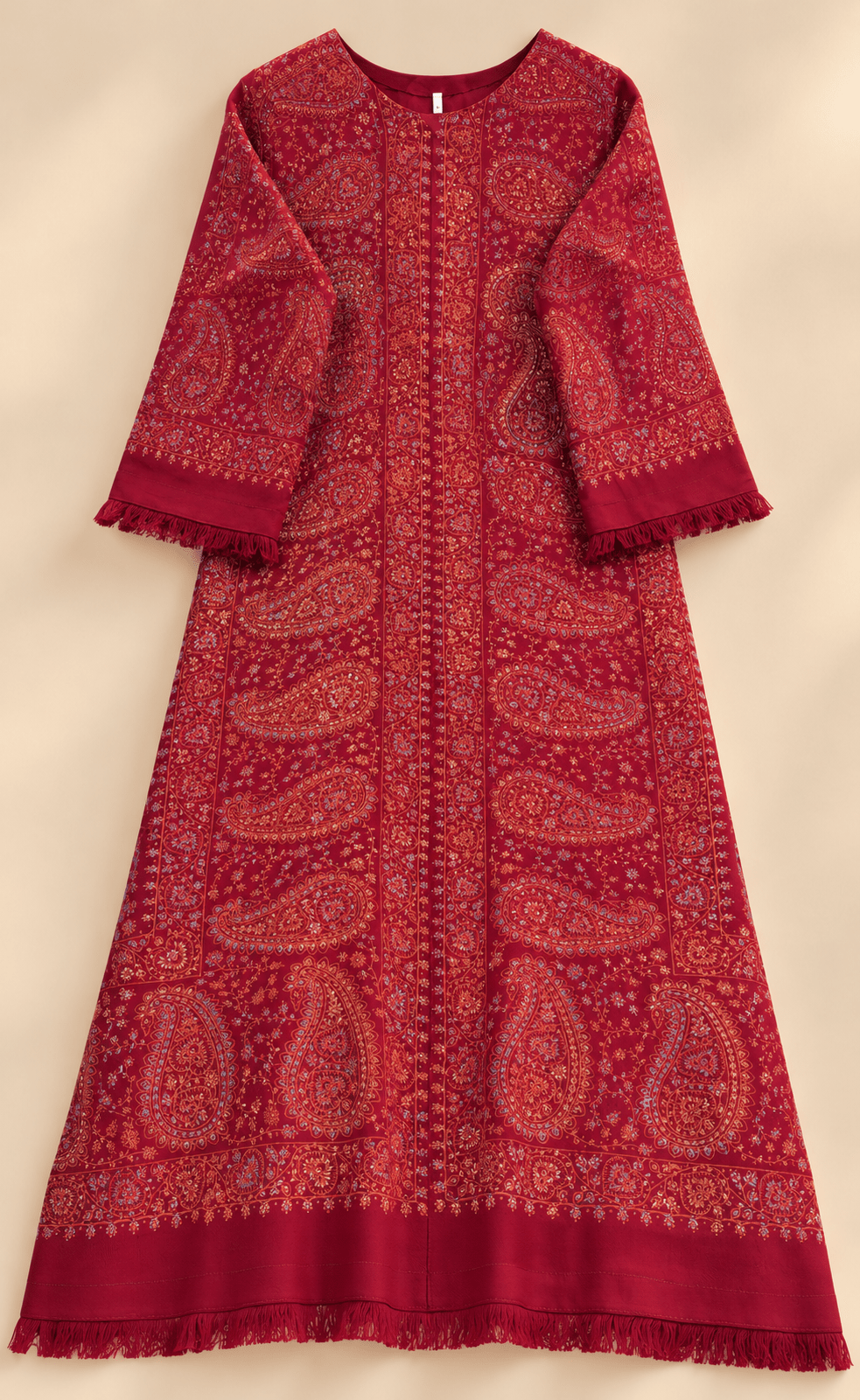 • Clothing: Embroidered/Printed suit for women - Made of best quality fabric - lawn or linen or chiffon- pure silk - Available at Najma Designs & Co. • Jewelry: Gold-plated stud earrings for