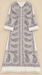 • Clothing: Embroidered/Printed suit for women - Made of best quality fabric - lawn or linen or chiffon- pure silk - Available at Najma Designs & Co. • Jewelry: Gold-plated stud earrings for