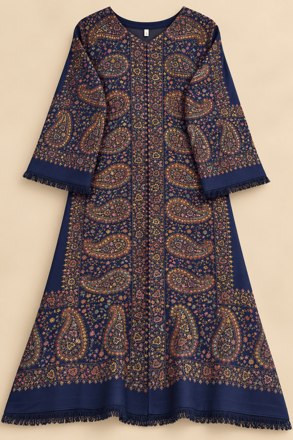 • Clothing: Embroidered/Printed suit for women - Made of best quality fabric - lawn or linen or chiffon- pure silk - Available at Najma Designs & Co. • Jewelry: Gold-plated stud earrings for