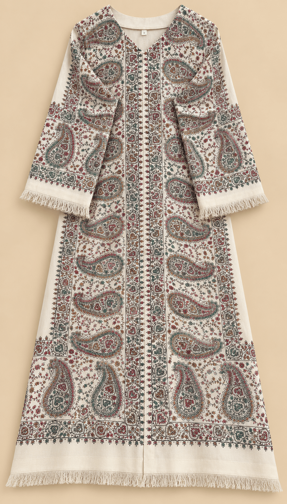 • Clothing: Embroidered/Printed suit for women - Made of best quality fabric - lawn or linen or chiffon- pure silk - Available at Najma Designs & Co. • Jewelry: Gold-plated stud earrings for
