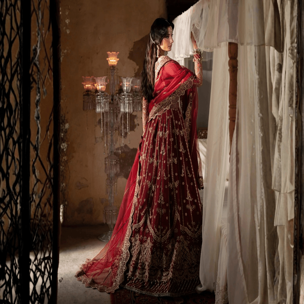 • Clothing: Embroidered/Printed suit for women - Made of best quality fabric - lawn or linen or chiffon - pure silk - Available at Najma Designs & Co. • Jewelry: Gold - plated stud earrings for