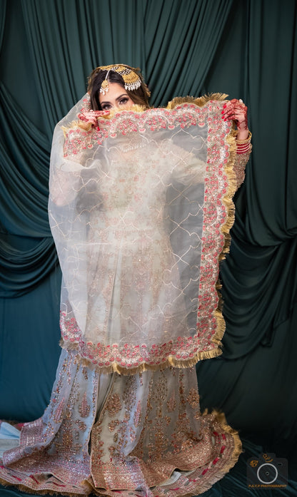 • Clothing: Embroidered/Printed suit for women - Made of best quality fabric - lawn or linen or chiffon - pure silk - Available at Najma Designs & Co. • Jewelry: Gold - plated stud earrings for