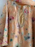 • Clothing: Embroidered/Printed suit for women - Made of best quality fabric - lawn or linen or chiffon - pure silk - Available at Najma Designs & Co. • Jewelry: Gold - plated stud earrings for