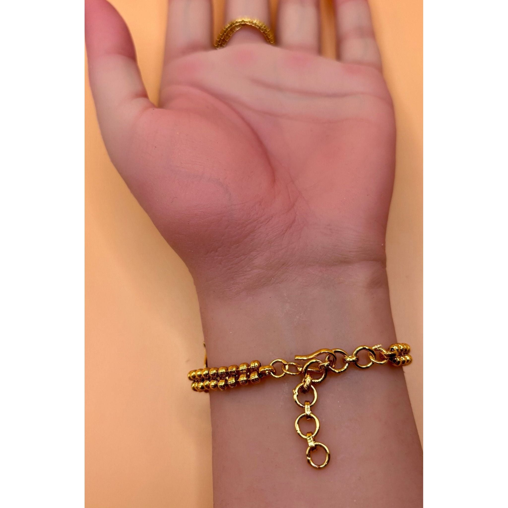 Premium- Hand bracelet with Ring - NajmaDesigns & Co.