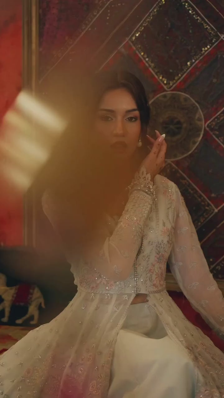 Verae – Zarposh | Embroidered Chiffon Formal 3-Piece Suit