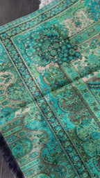 Forest Gold | Silk Pashmina Moonlight