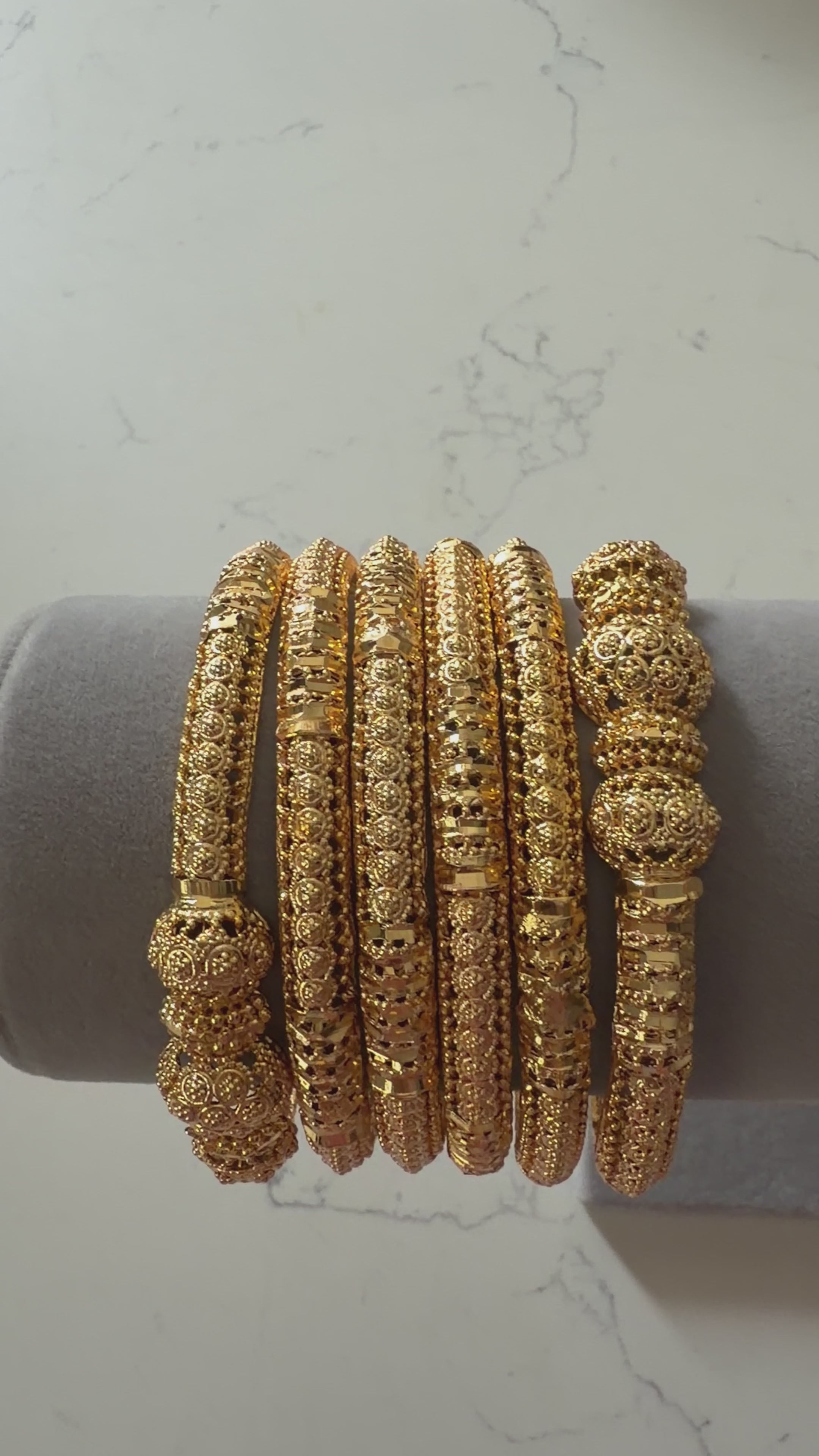 Kangan Gold Bangles Set — Festive Edits Collection