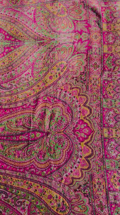 Kani Persian Tabrezi Pashmina Shawl (Reversible)