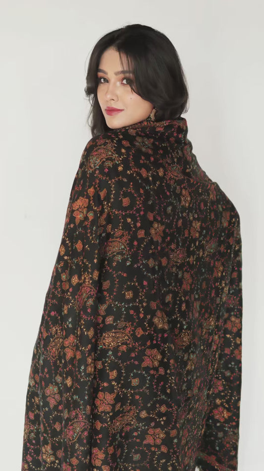 Swati Embroidered Shawls | Zameen-o-Zar