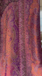 Amethyst Moonlight Kani Silk Shawl