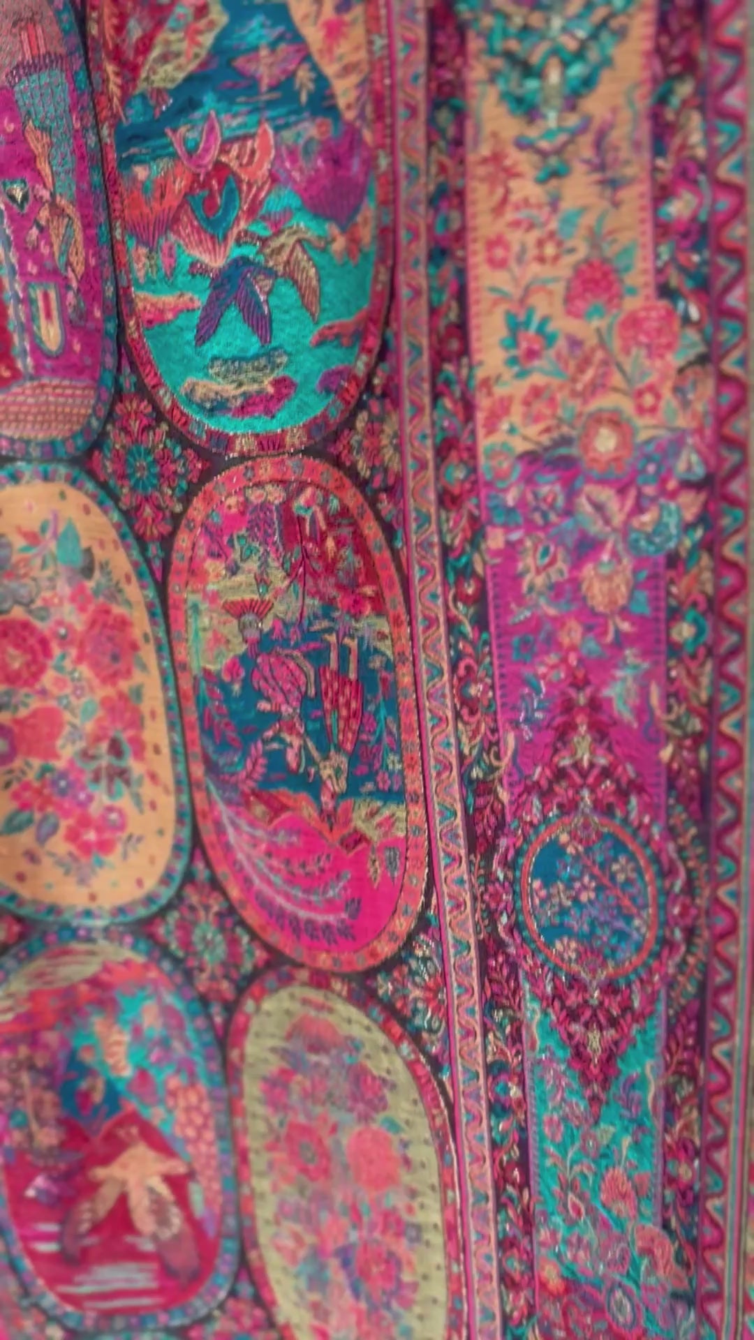Tripple Kaani Shikargah Multi Jaal Shawl- Premium Quality