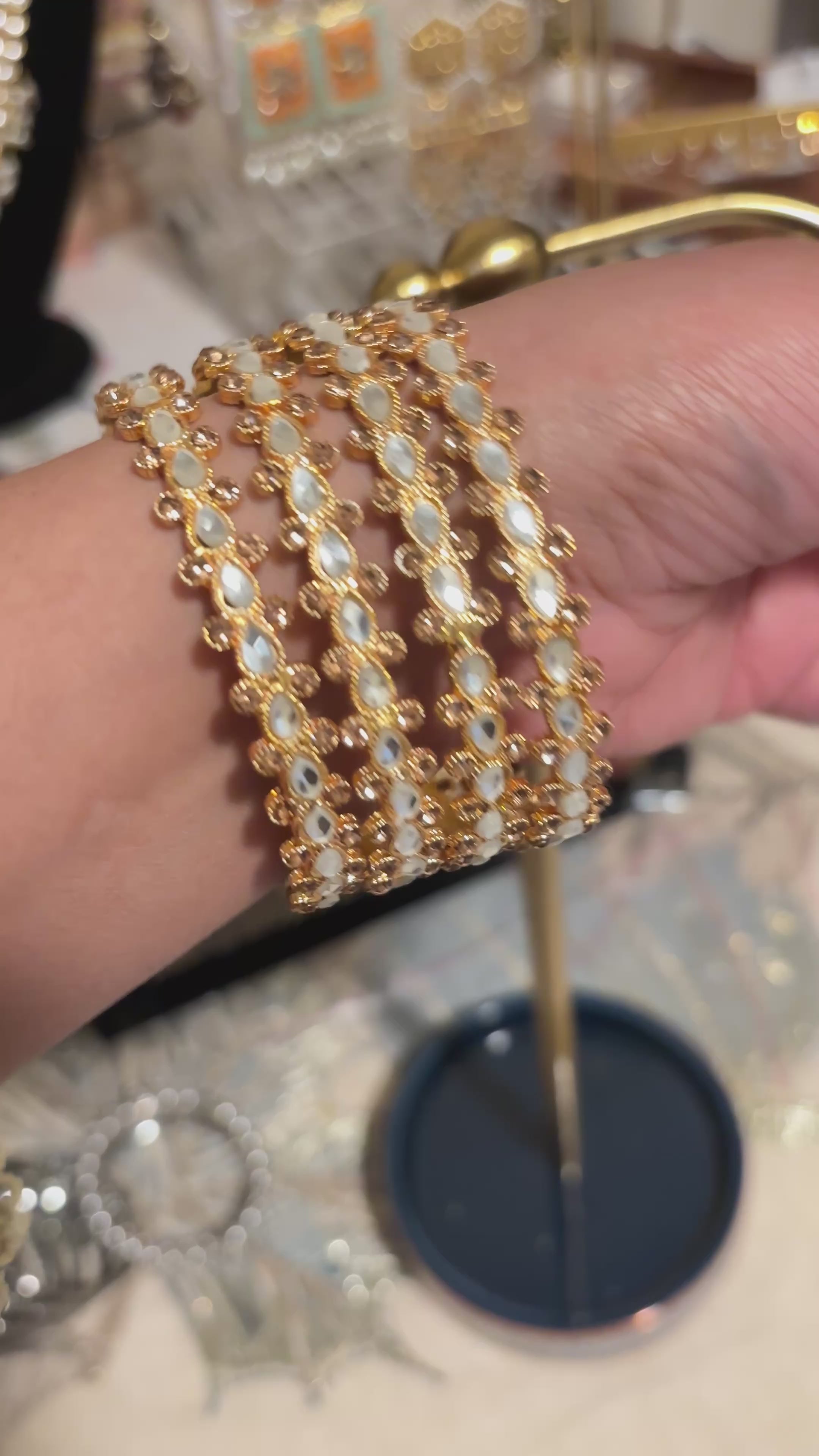 Kundan Bangles