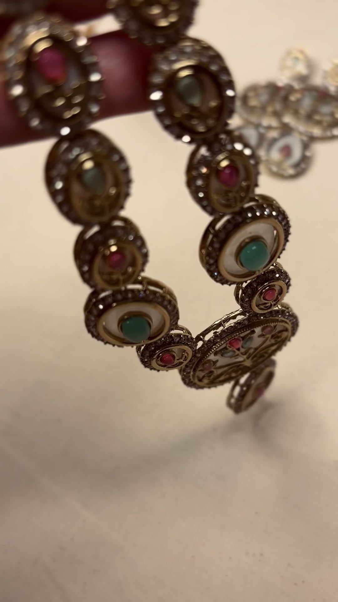 Zareen Antique Bridal Jewelry Set