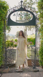 Zarmin – Aylin | Butter Yellow Embroidered Lawn 3-Piece Suit