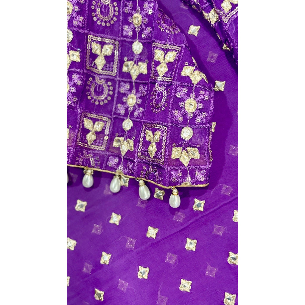 • Clothing: Embroidered/Printed suit for women - Made of best quality fabric - lawn or linen or chiffon - pure silk - Available at Najma Designs & Co. • Jewelry: Gold - plated stud earrings for
