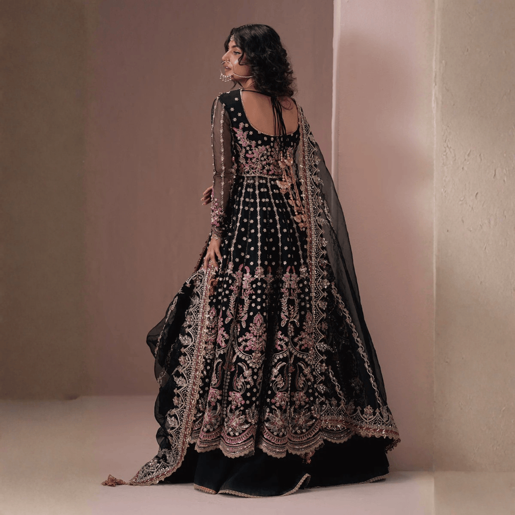 • Clothing: Embroidered/Printed suit for women - Made of best quality fabric - lawn or linen or chiffon - pure silk - Available at Najma Designs & Co. • Jewelry: Gold - plated stud earrings for