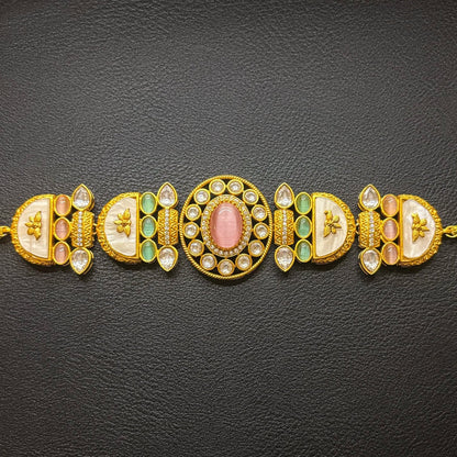 • Clothing: Embroidered/Printed suit for women - Made of best quality fabric - lawn or linen or chiffon - pure silk - Available at Najma Designs & Co. • Jewelry: Gold - plated stud earrings for