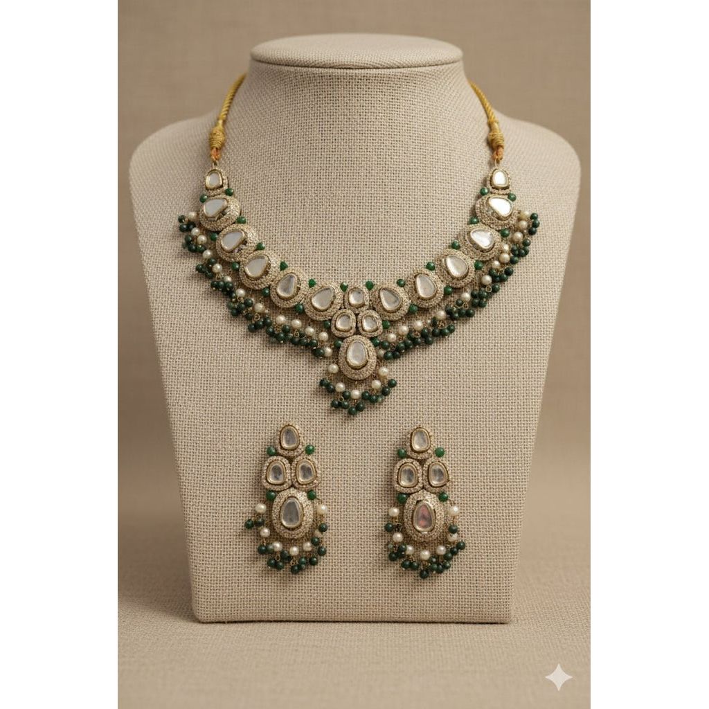 • Clothing: Embroidered/Printed suit for women - Made of best quality fabric - lawn or linen or chiffon - pure silk - Available at Najma Designs & Co. • Jewelry: Gold - plated stud earrings for