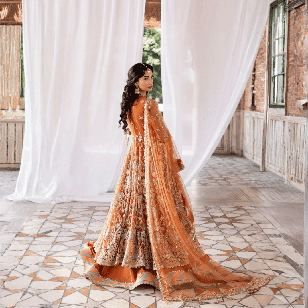• Clothing: Embroidered/Printed suit for women - Made of best quality fabric - lawn or linen or chiffon - pure silk - Available at Najma Designs & Co. • Jewelry: Gold - plated stud earrings for