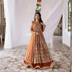 • Clothing: Embroidered/Printed suit for women - Made of best quality fabric - lawn or linen or chiffon - pure silk - Available at Najma Designs & Co. • Jewelry: Gold - plated stud earrings for