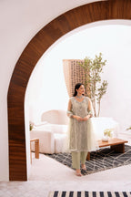 • Clothing: Embroidered/Printed suit for women - Made of best quality fabric - lawn or linen or chiffon - pure silk - Available at Najma Designs & Co. • Jewelry: Gold - plated stud earrings for