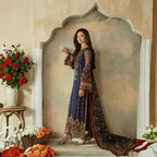 • Clothing: Embroidered/Printed suit for women - Made of best quality fabric - lawn or linen or chiffon - pure silk - Available at Najma Designs & Co. • Jewelry: Gold - plated stud earrings for