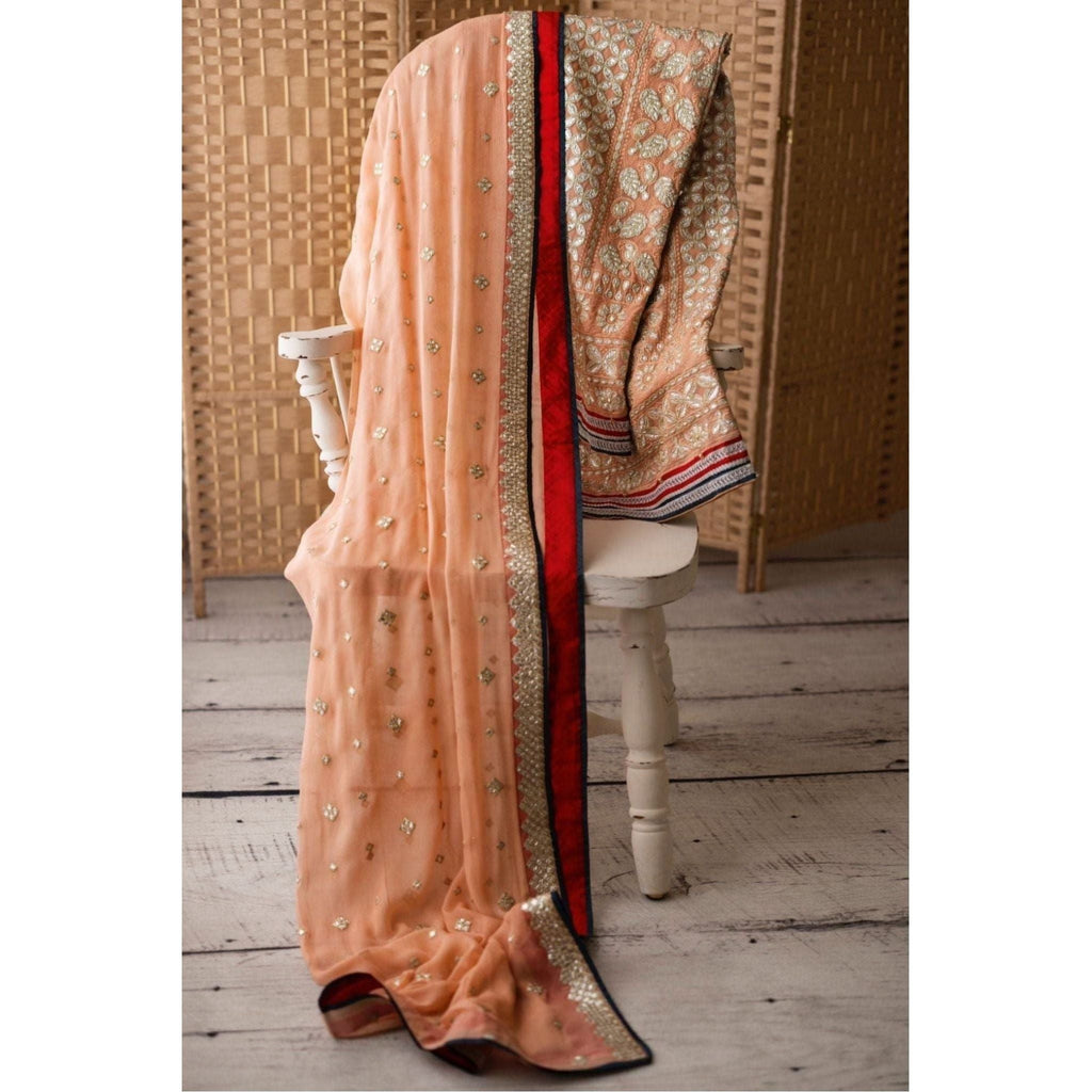 dupatta and plazzu pants 