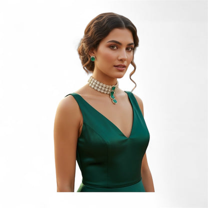 • Clothing: Embroidered/Printed suit for women - Made of best quality fabric - lawn or linen or chiffon - pure silk - Available at Najma Designs & Co. • Jewelry: Gold - plated stud earrings for