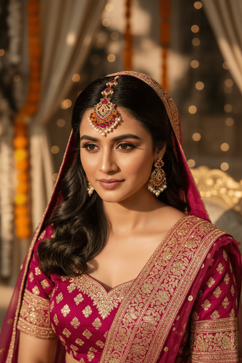 • Clothing: Embroidered/Printed suit for women - Made of best quality fabric - lawn or linen or chiffon - pure silk - Available at Najma Designs & Co. • Jewelry: Gold - plated stud earrings for