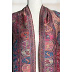 Tripple Kaani woven (Shikhargah) Pashmina Shawl- Premium Quality - NajmaDesigns & Co.
