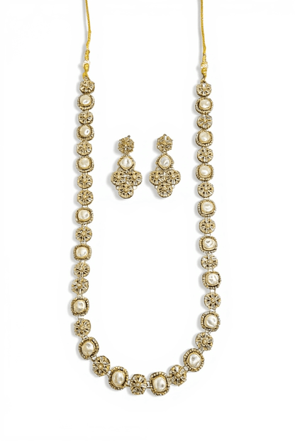 • Clothing: Embroidered/Printed suit for women - Made of best quality fabric - lawn or linen or chiffon - pure silk - Available at Najma Designs & Co. • Jewelry: Gold - plated stud earrings for