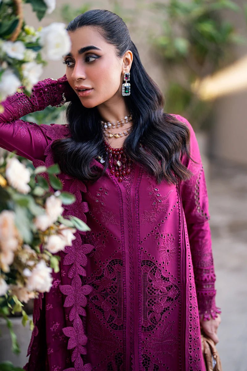• Clothing: Embroidered/Printed suit for women - Made of best quality fabric - lawn or linen or chiffon - pure silk - Available at Najma Designs & Co. • Jewelry: Gold - plated stud earrings for