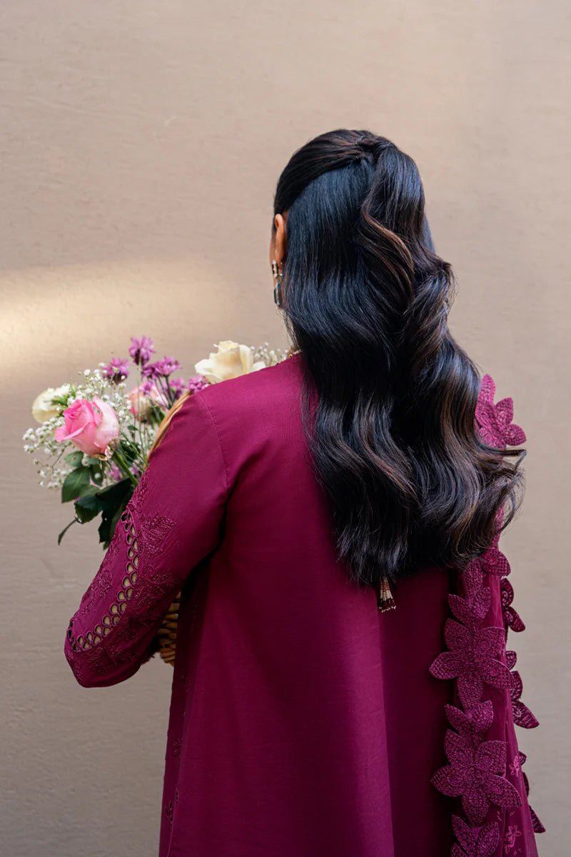 • Clothing: Embroidered/Printed suit for women - Made of best quality fabric - lawn or linen or chiffon - pure silk - Available at Najma Designs & Co. • Jewelry: Gold - plated stud earrings for