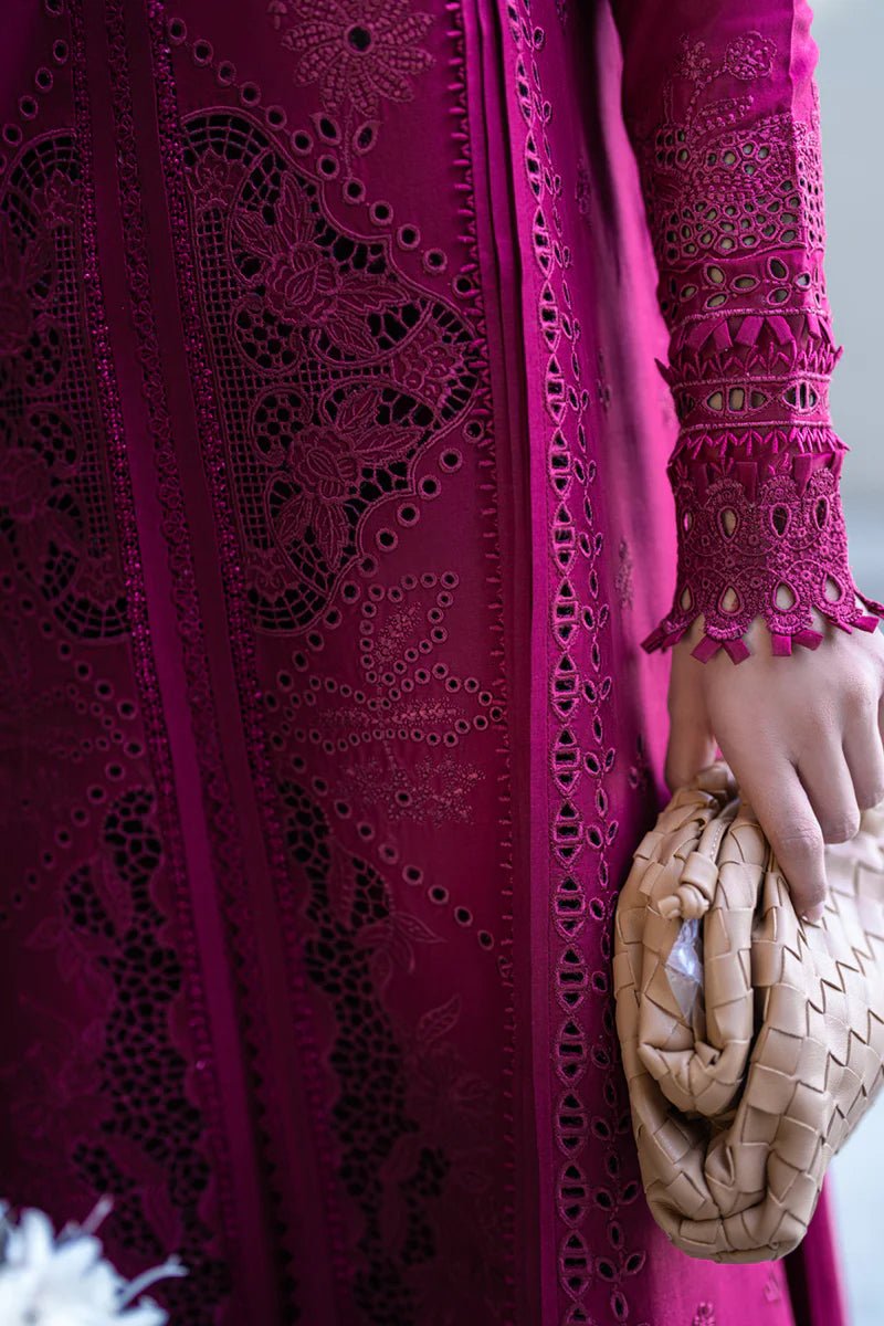 • Clothing: Embroidered/Printed suit for women - Made of best quality fabric - lawn or linen or chiffon - pure silk - Available at Najma Designs & Co. • Jewelry: Gold - plated stud earrings for