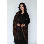 • Clothing: Embroidered/Printed suit for women - Made of best quality fabric - lawn or linen or chiffon - pure silk - Available at Najma Designs & Co. • Jewelry: Gold - plated stud earrings for