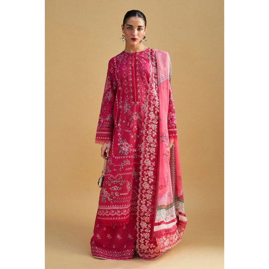 • Clothing: Embroidered/Printed suit for women - Made of best quality fabric - lawn or linen or chiffon - pure silk - Available at Najma Designs & Co. • Jewelry: Gold - plated stud earrings for