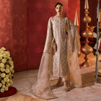 • Clothing: Embroidered/Printed suit for women - Made of best quality fabric - lawn or linen or chiffon - pure silk - Available at Najma Designs & Co. • Jewelry: Gold - plated stud earrings for