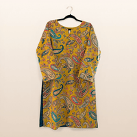 • Clothing: Embroidered/Printed suit for women - Made of best quality fabric - lawn or linen or chiffon - pure silk - Available at Najma Designs & Co. • Jewelry: Gold - plated stud earrings for