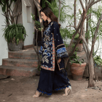 • Clothing: Embroidered/Printed suit for women - Made of best quality fabric - lawn or linen or chiffon - pure silk - Available at Najma Designs & Co. • Jewelry: Gold - plated stud earrings for